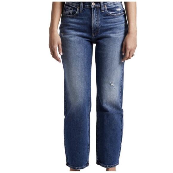 Silver Jeans Frisco High Rise Straight Leg 28 NWT - Picture 4 of 7